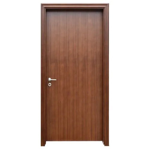 درب PVC روکش‌دار (طرح چوب)
