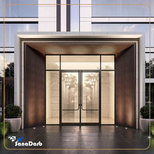 درب لابی استیل