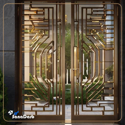 خرید درب لابی استیل
