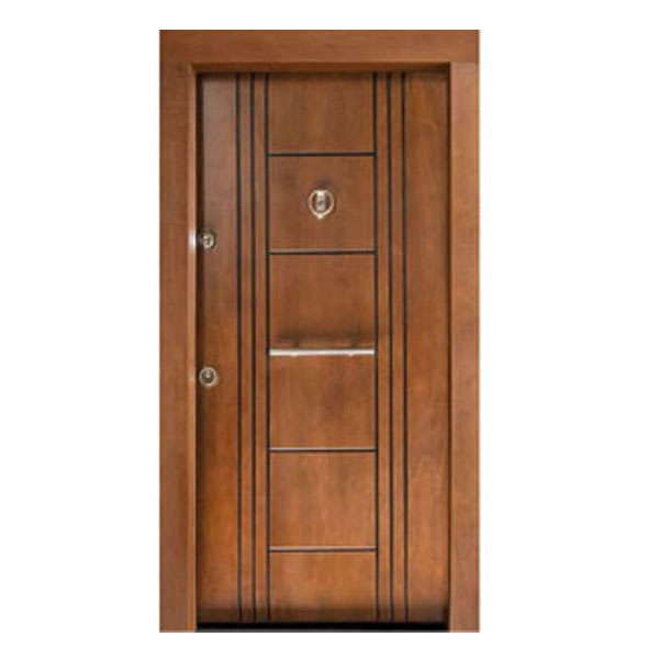 درب ضد سرقت مدل 3 خط عمود