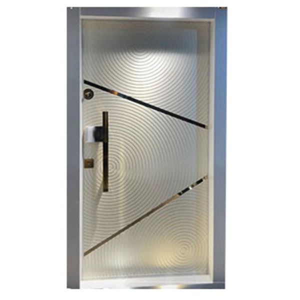 درب ضد سرقت ترک مدرن cnc گردابی با استیل