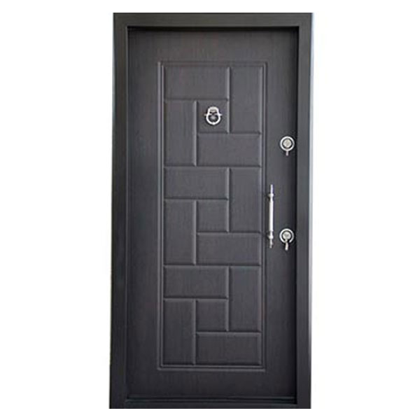 درب ضد سرقت مشکی مدل پازلی