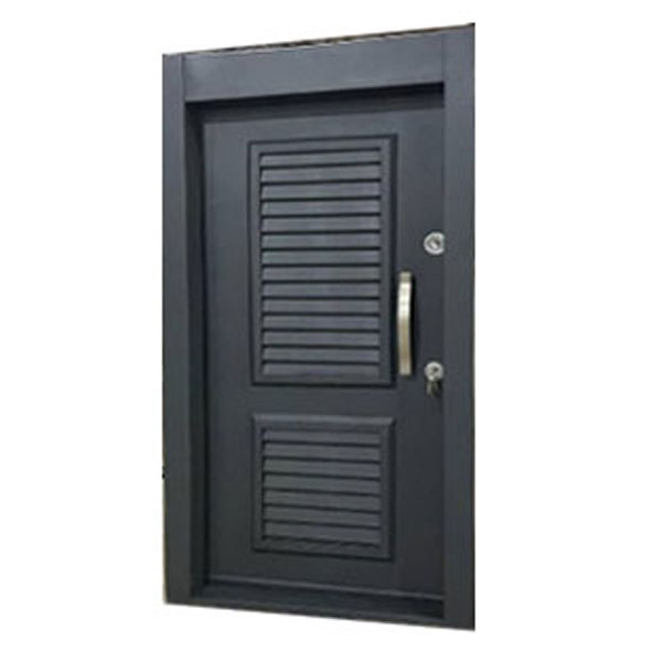 درب ضد سرقت رویه فلز دست ساز طرح کرکره ای