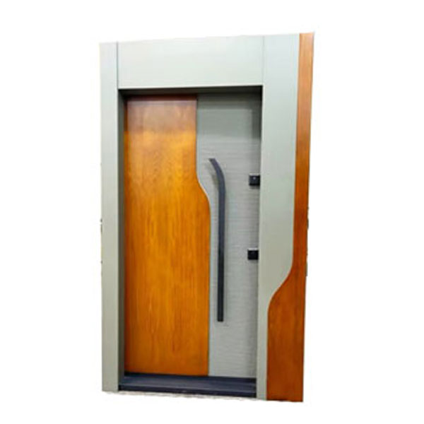 درب ضد سرقت لابی مدل اقلیما با روکوب سفارشی