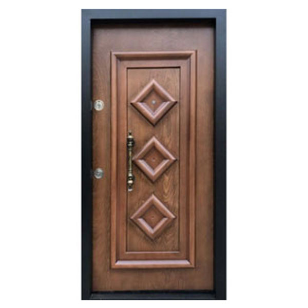 درب ضد سرقت سه قاب لوزی