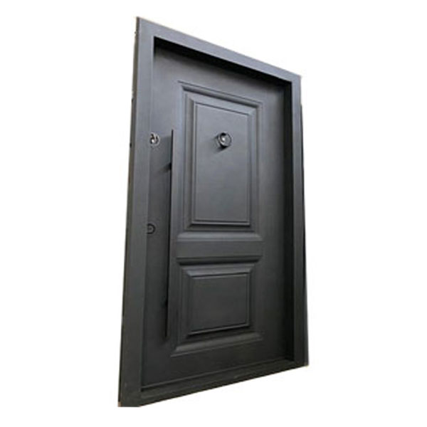 درب ضد سرقت رویه فلز دو قاب مدرن