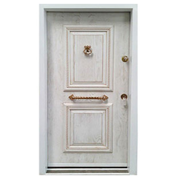 درب ضد سرقت مدل دو قاب بلوط