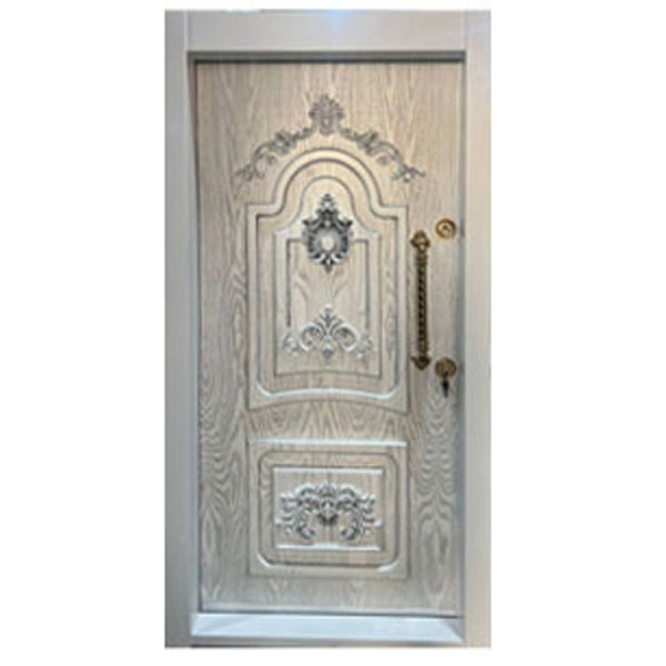 درب ضد سرقت بلوط پتینه برجسته