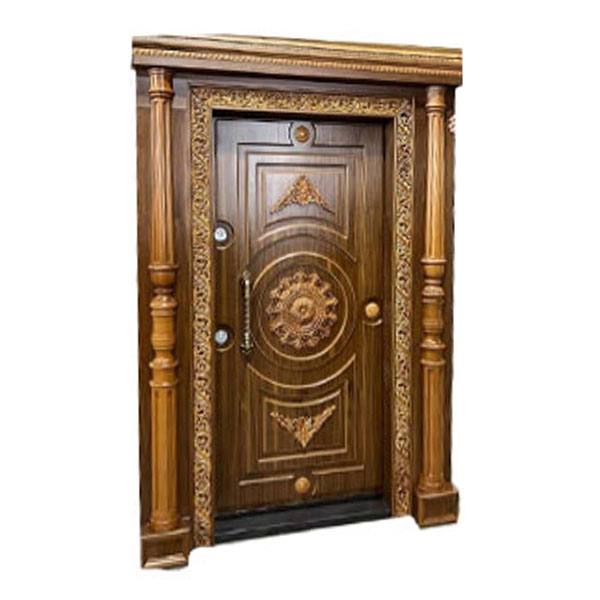 درب ضد سرقت مدل دنیز با روکوب سلطنتی برجسته