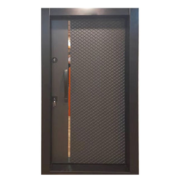 درب ضد سرقت cnc مدرن پولکی با استیل