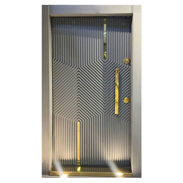 درب ضد سرقت cnc مدرن شش ضلعی با استیل